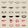 Vector lips