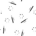 Vector loading icon seamless pattern on a white background