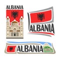 Vector logo Albania