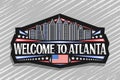 Vector logo for Atlanta Royalty Free Stock Photo