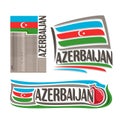Vector logo for Azerbaijan