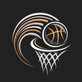 Vector logo for Basketball