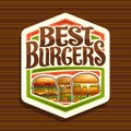 Vector logo for Best Burgers