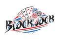 Vector logo for Blackjack