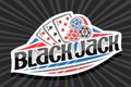 Vector logo for Blackjack