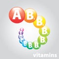 Logo brand vitamin nutrition