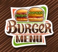 Vector logo for Burger Menu