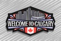 Vector logo for Calgary Royalty Free Stock Photo
