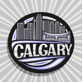 Vector logo for Calgary Royalty Free Stock Photo