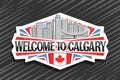 Vector logo for Calgary Royalty Free Stock Photo