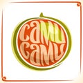 Vector logo for Camu Camu