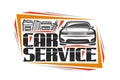 Vector logo for Car Service Royalty Free Stock Photo