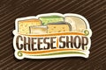 Vector logo for Cheese Shop