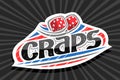 Vector logo for Craps Gamble