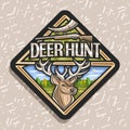 Vector logo for Deer Hunt