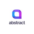 Vector logo design for business. Letter A. Abstract icon