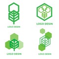 Vector logo design elements set Royalty Free Stock Photo