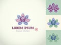 Vector logo design template and emblem made