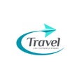 Vector logo design for travel company