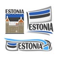 Vector of logo for Estonia