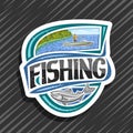 Vector logo for Fishing