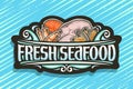 Vector logo for Fresh Seafood