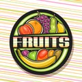 Vector logo for Fruits