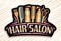 Vector Logo For Hair Salon