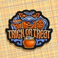 Vector logo for Halloween