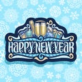 Vector logo for Happy New Year