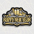Vector logo for Happy New Year