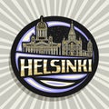 Vector logo for Helsinki