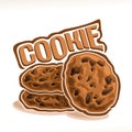 Vector logo for homemade Cookie