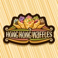 Vector logo for Hong Kong Waffles