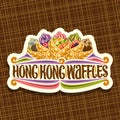 Vector logo for Hong Kong Waffles