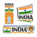 Vector logo India