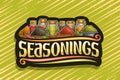 Vector logo for Indian Seasonings