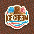 Vector logo for Ice Cream