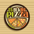 Vector logo for Italian Pizza