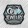 Vector logo for Jewelry Royalty Free Stock Photo