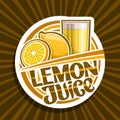 Vector logo for Lemon Juice