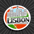 Vector logo for Lisbon