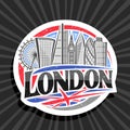 Vector logo for London