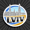 Vector logo for Lviv Royalty Free Stock Photo