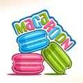 Vector logo for Macaroon