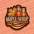 Vector logo for Maple Syrup