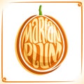 Vector logo for Marian Plum