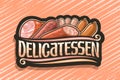 Vector logo for Meat Delicatessen