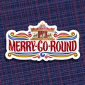 Vector logo for Merry-Go-Round Carousel