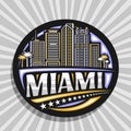 Vector logo for Miami